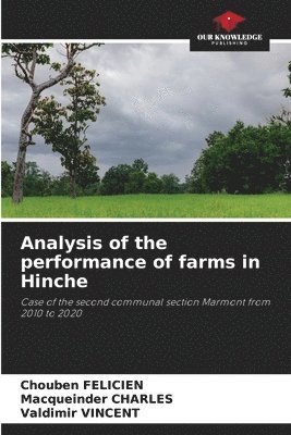 Chouben Felicien, Macqueinder Charles, Valdimir Vincent - Analysis of the performance of farms in Hinche, Häftad