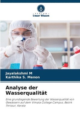 bokomslag Analyse der Wasserqualität