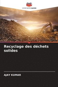 bokomslag Recyclage des dchets solides