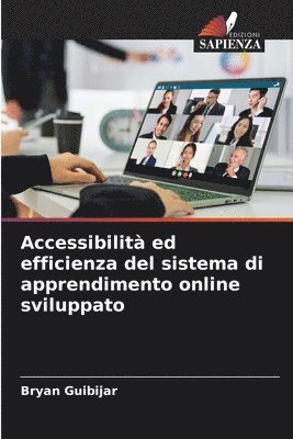 Accessibilit ed efficienza del sistema di apprendimento online sviluppato 1