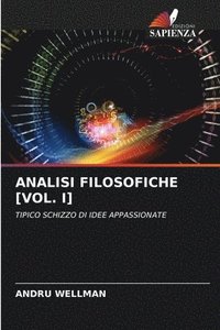 bokomslag Analisi Filosofiche [Vol. I]
