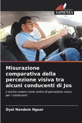 bokomslag Misurazione comparativa della percezione visiva tra alcuni conducenti di Jos