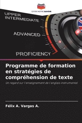 Programme de formation en stratgies de comprhension de texte 1