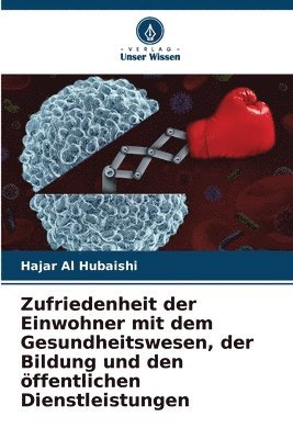 bokomslag Zufriedenheit der Einwohner mit dem Gesundheitswesen, der Bildung und den öffentlichen Dienstleistungen