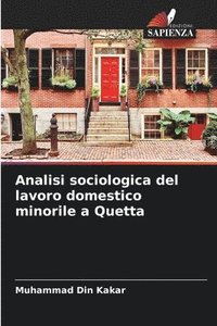 bokomslag Analisi sociologica del lavoro domestico minorile a Quetta