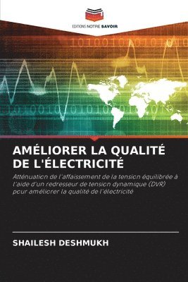 bokomslag Amliorer La Qualit de l'lectricit