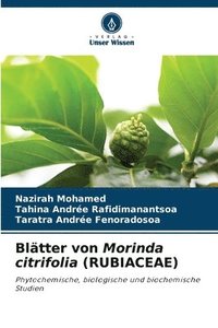 bokomslag Bltter von Morinda citrifolia (RUBIACEAE)