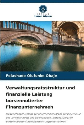 bokomslag Verwaltungsratsstruktur und finanzielle Leistung brsennotierter Finanzunternehmen