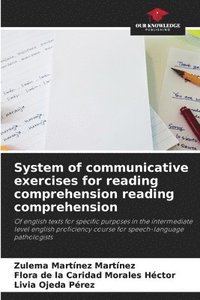 bokomslag System of communicative exercises for reading comprehension reading comprehension
