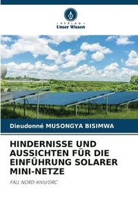 bokomslag Hindernisse Und Aussichten Fr Die Einfhrung Solarer Mini-Netze