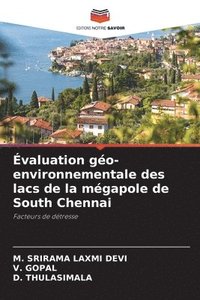 bokomslag valuation go-environnementale des lacs de la mgapole de South Chennai