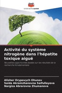 bokomslag Activit du systme nitrogne dans l'hpatite toxique aigu