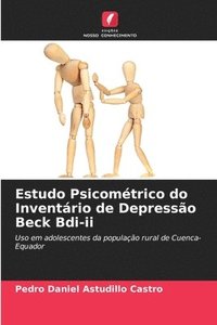 bokomslag Estudo Psicomtrico do Inventrio de Depresso Beck Bdi-ii