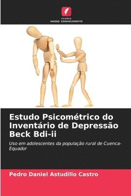 bokomslag Estudo Psicomtrico do Inventrio de Depresso Beck Bdi-ii