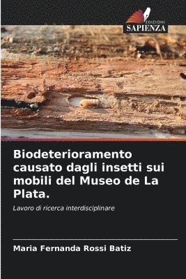 Biodeterioramento causato dagli insetti sui mobili del Museo de La Plata. 1