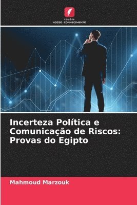 bokomslag Incerteza Poltica e Comunicao de Riscos