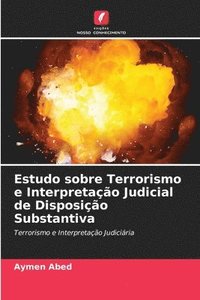 bokomslag Estudo sobre Terrorismo e Interpretao Judicial de Disposio Substantiva
