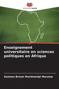 bokomslag Enseignement universitaire en sciences politiques en Afrique