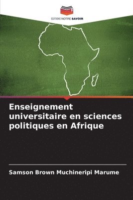 Enseignement universitaire en sciences politiques en Afrique 1