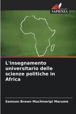 L'insegnamento universitario delle scienze politiche in Africa 1