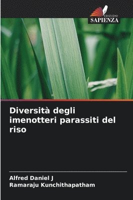 bokomslag Diversit degli imenotteri parassiti del riso