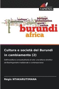 bokomslag Cultura e societ del Burundi in cambiamento (2)