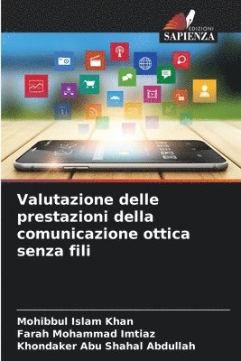 bokomslag Valutazione delle prestazioni della comunicazione ottica senza fili