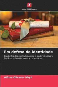 bokomslag Em defesa da identidade