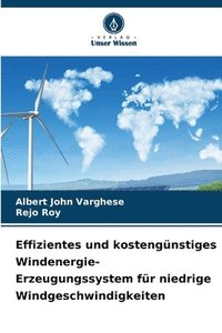 bokomslag Effizientes und kostengnstiges Windenergie-Erzeugungssystem fr niedrige Windgeschwindigkeiten