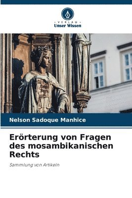 bokomslag Errterung von Fragen des mosambikanischen Rechts