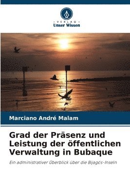 bokomslag Grad der Prsenz und Leistung der ffentlichen Verwaltung in Bubaque