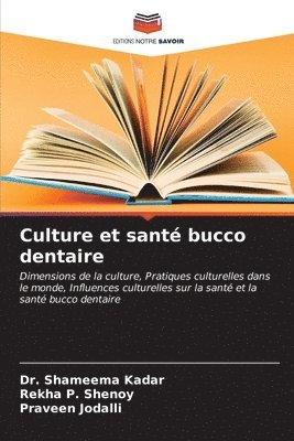 Culture et sant bucco dentaire 1