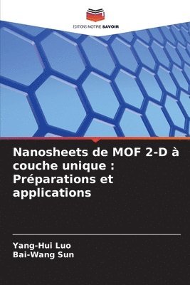 bokomslag Nanosheets de MOF 2-D  couche unique