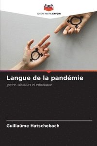 bokomslag Langue de la pandmie