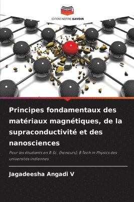 bokomslag Principes fondamentaux des matériaux magnétiques, de la supraconductivité et des nanosciences