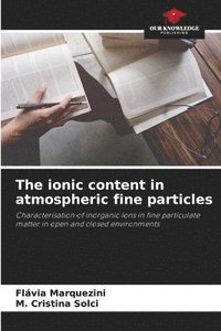 bokomslag The ionic content in atmospheric fine particles