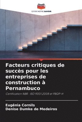 bokomslag Facteurs critiques de succs pour les entreprises de construction  Pernambuco