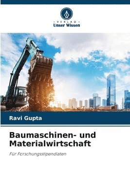 bokomslag Baumaschinen- und Materialwirtschaft