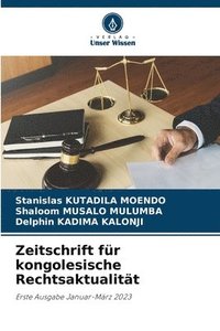 bokomslag Zeitschrift fur kongolesische Rechtsaktualitat