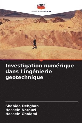 Investigation numrique dans l'ingnierie gotechnique 1