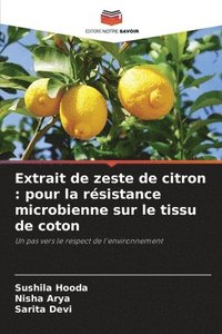 bokomslag Extrait de zeste de citron