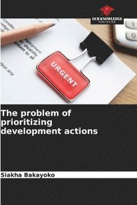 bokomslag The problem of prioritizing development actions