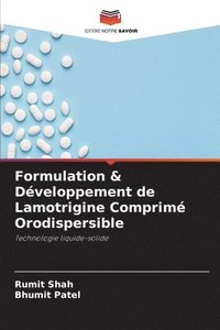 bokomslag Formulation & Dveloppement de Lamotrigine Comprim Orodispersible