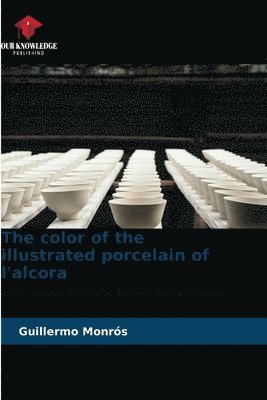 The color of the illustrated porcelain of l'alcora 1