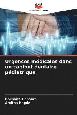 bokomslag Urgences mdicales dans un cabinet dentaire pdiatrique