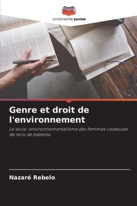 bokomslag Genre et droit de l'environnement