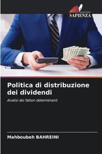 bokomslag Politica di distribuzione dei dividendi