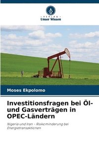 bokomslag Investitionsfragen bei l- und Gasvertrgen in OPEC-Lndern