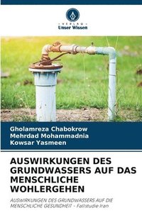 bokomslag Auswirkungen Des Grundwassers Auf Das Menschliche Wohlergehen