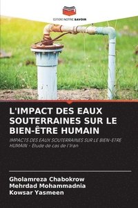 bokomslag L'Impact Des Eaux Souterraines Sur Le Bien-tre Humain